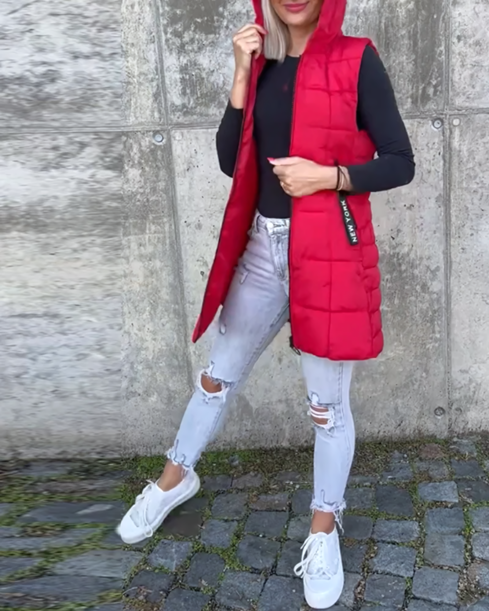 Adela Sleeveless Padded Coat - Warmte en Mode in één Iconisch Stuk