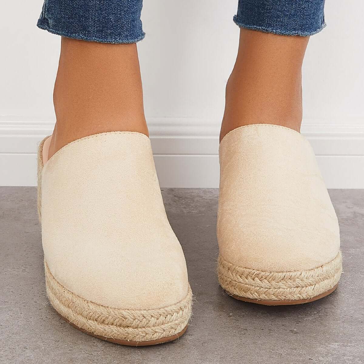 Mao-Wow™ | Espadrilles Mule Wedges Platform Slip On Backless Sandalen