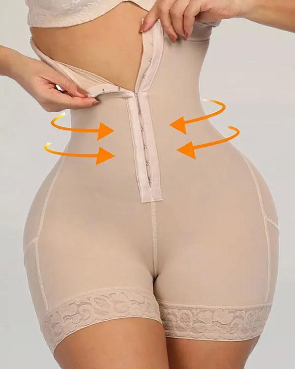 Mao-Wow™ - Luxe kanten body shaper met buikcontrole