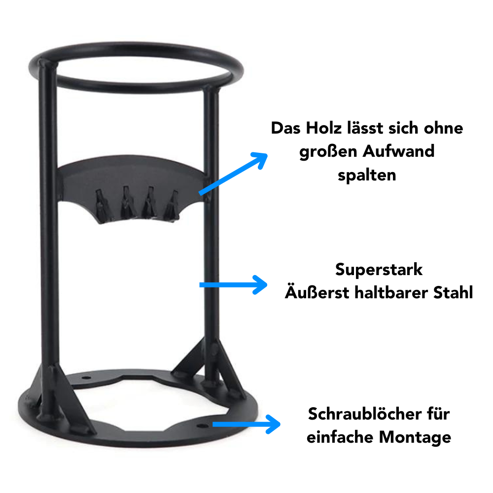 FeuerHolz kloofmachine - Handmatige houtkloofmachine voor aanmaakhout