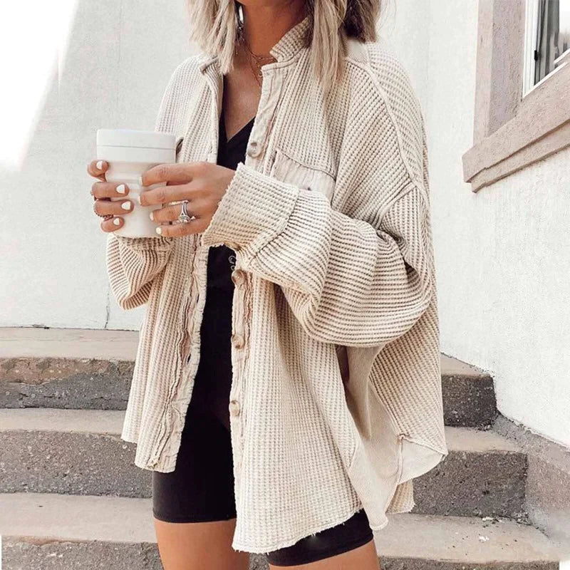 Velvora™ | Dames Corduroy Lange Mouw