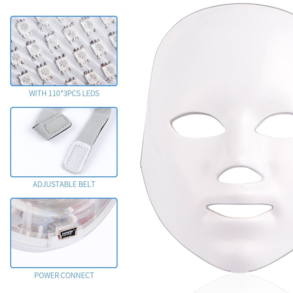 LED GEZICHTSMASKER THERAPIE