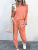 Mao-Wow™️ - Effen damespyjama met lange mouwen en lange broek